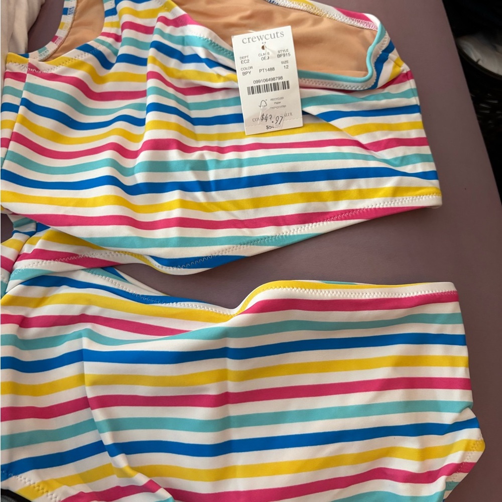 Crewcuts Multicolor Striped Swimwear